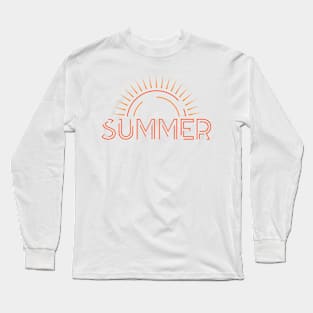 Summer Long Sleeve T-Shirt